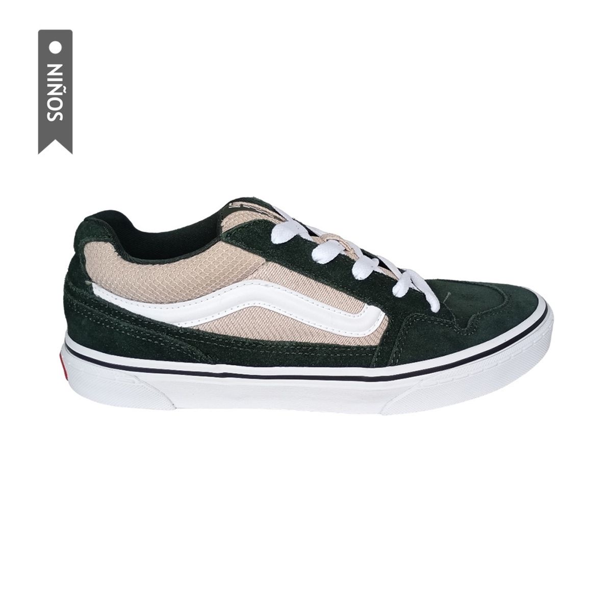 VANS - Tenis Vans Caldrone Niño-Verde