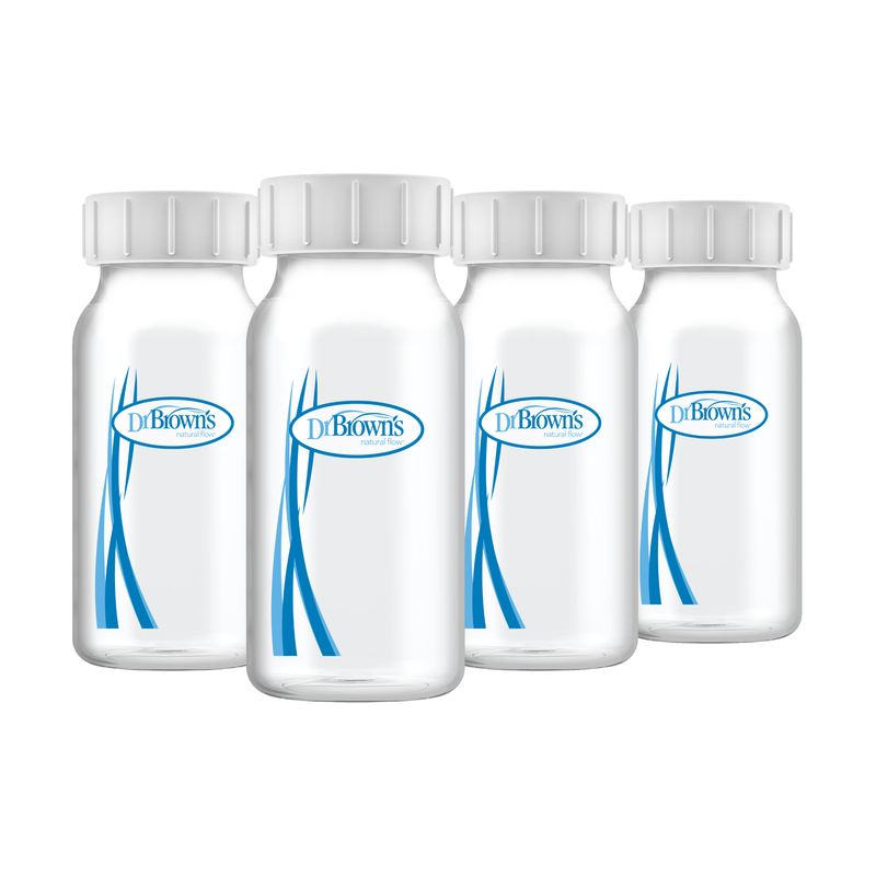 DR BROWNS - Botellas Almacenamiento de leche Materna X 4 Und - Dr Brown