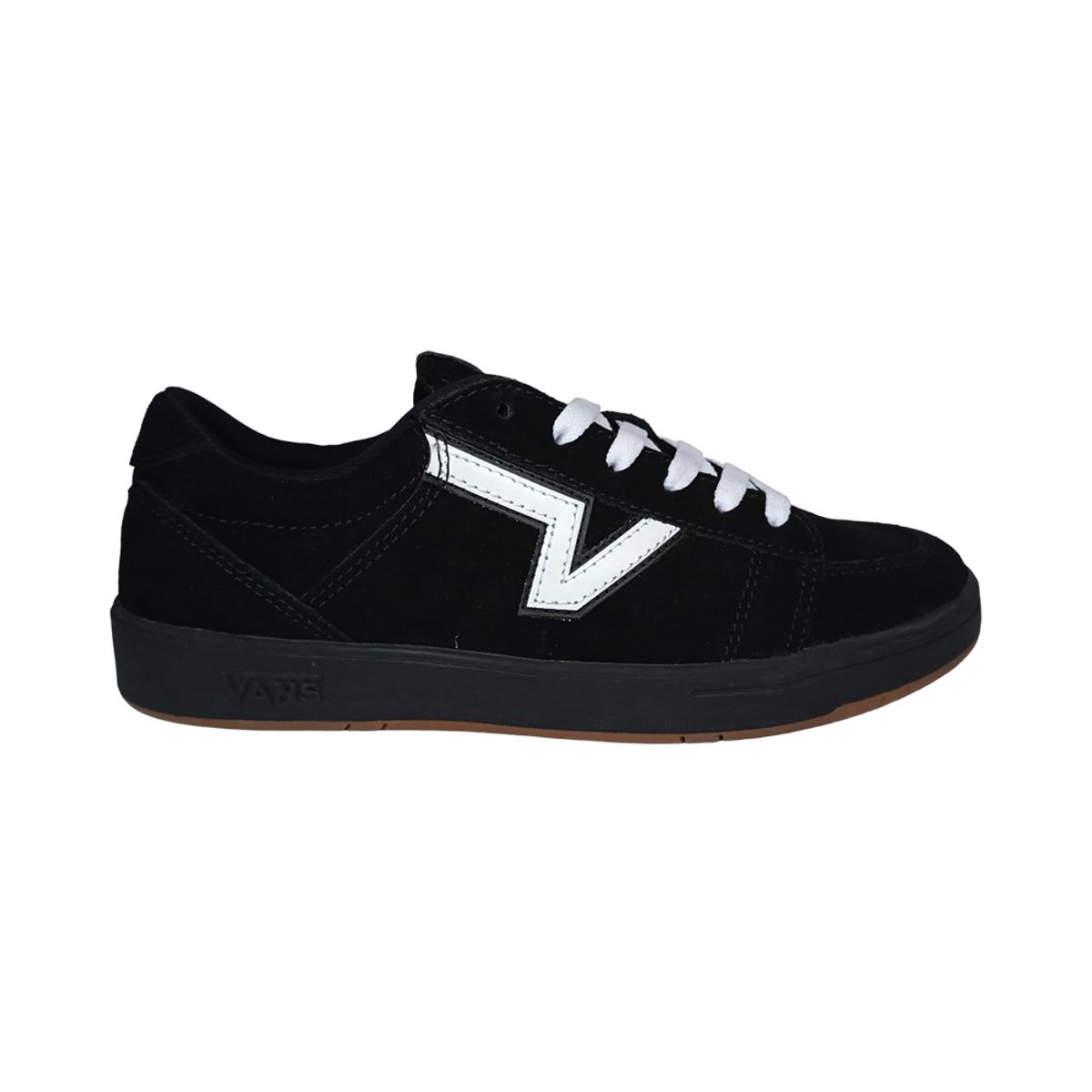 VANS - Tenis Vans Soland Suede Hombre-Negro/Blanco