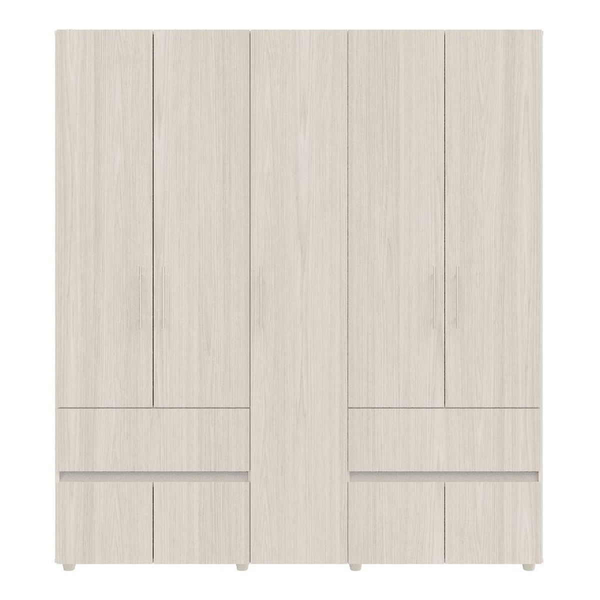 MADERKIT - Armario Kat Niebla Blanco