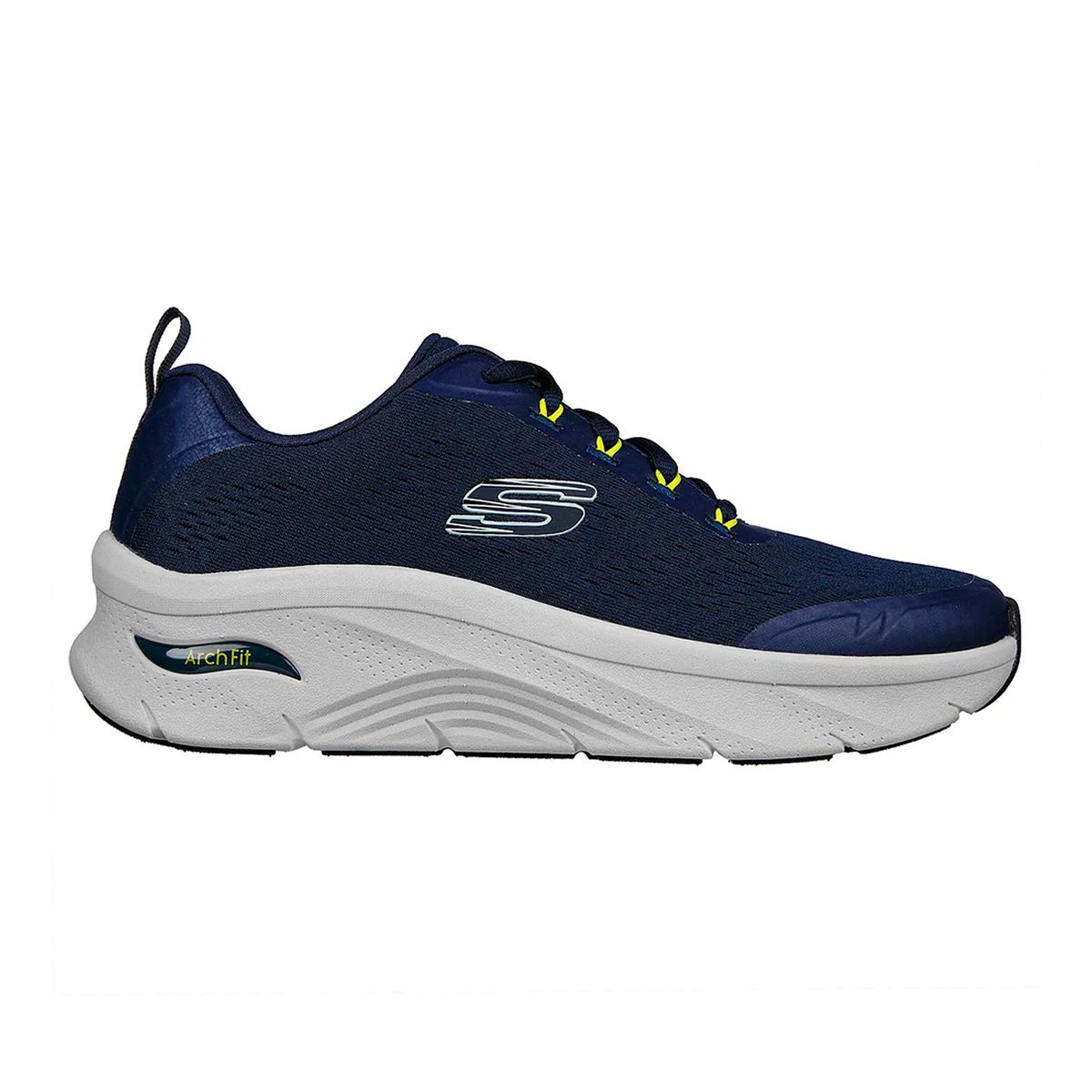 SKECHERS - TENIS SKECHERS AZUL PARA HOMBRE SK ARCH FIT D LUX SUMNER NAVY LIME