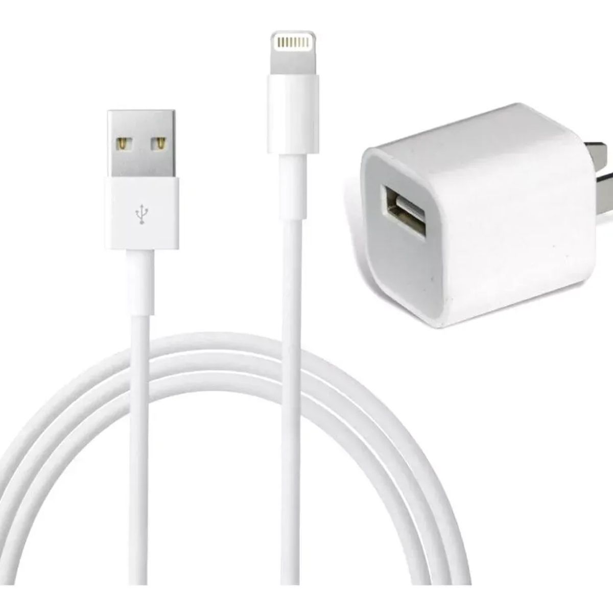 GENERICO - Cargador Completo 5W para iPhone 5 6 7 8 Xr Xs Max