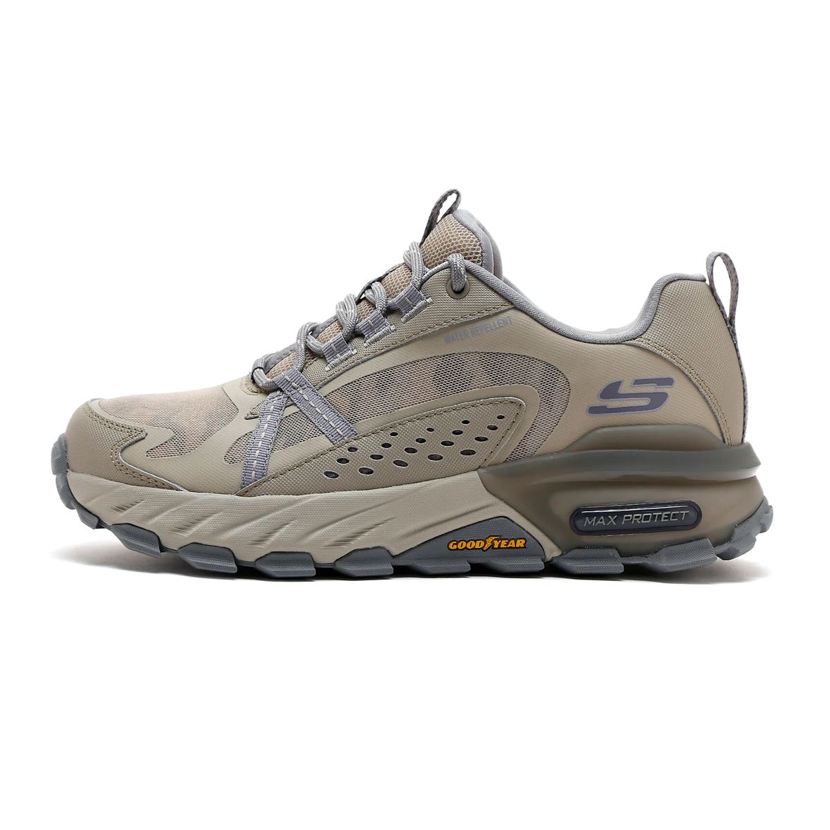 SKECHERS - TENIS SKECHERS BEIGE PARA HOMBRE SK MAX PROTECT TASKFORCE TAN