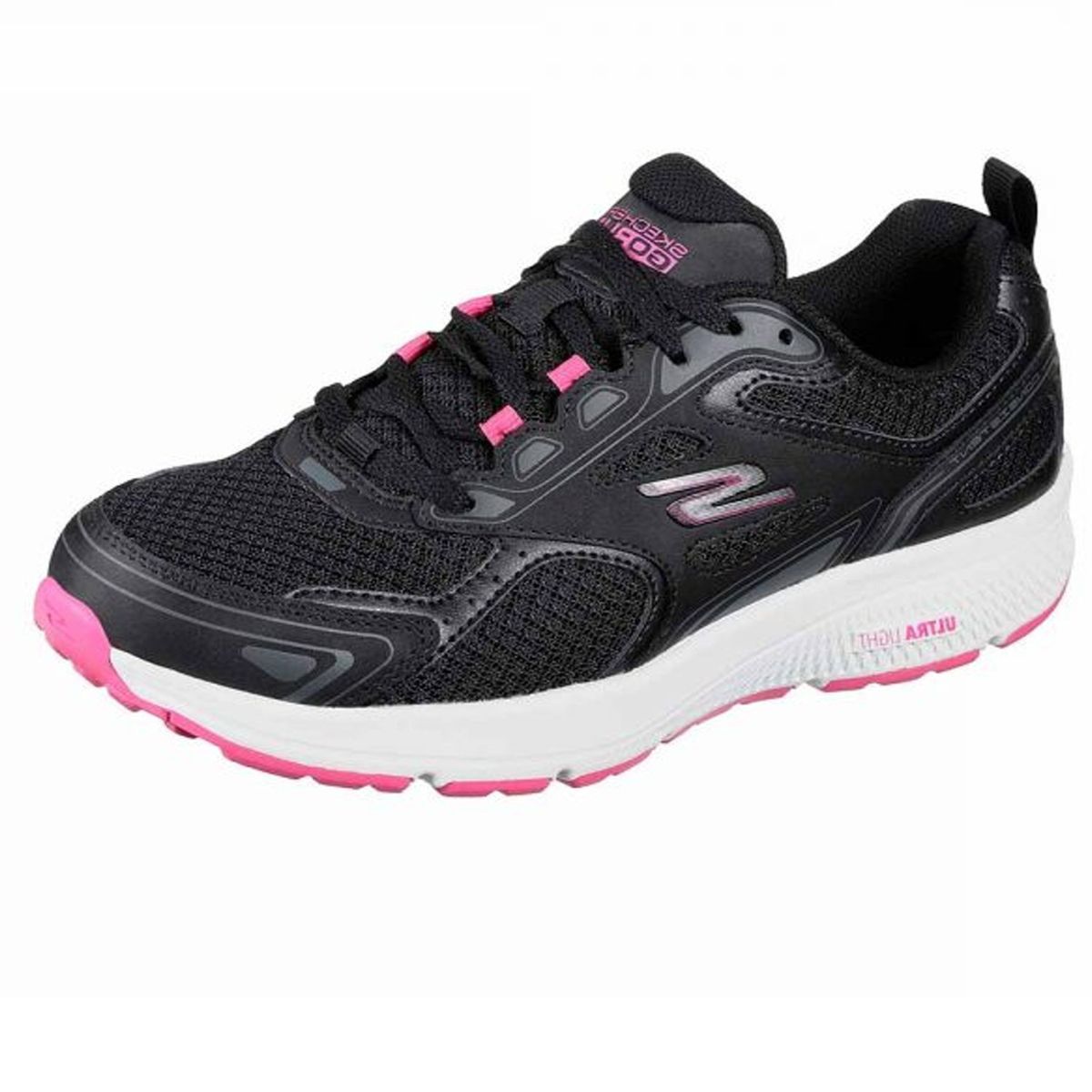 SKECHERS - TENIS SKECHERS NEGRO PARA DAMA SK GO RUN CONSISTENT BLAK PINK
