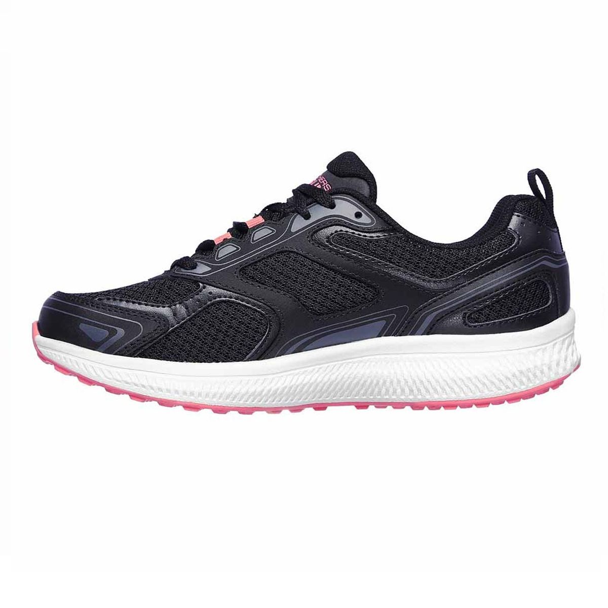 SKECHERS - TENIS SKECHERS NEGRO PARA DAMA SK GO RUN CONSISTENT BLAK PINK