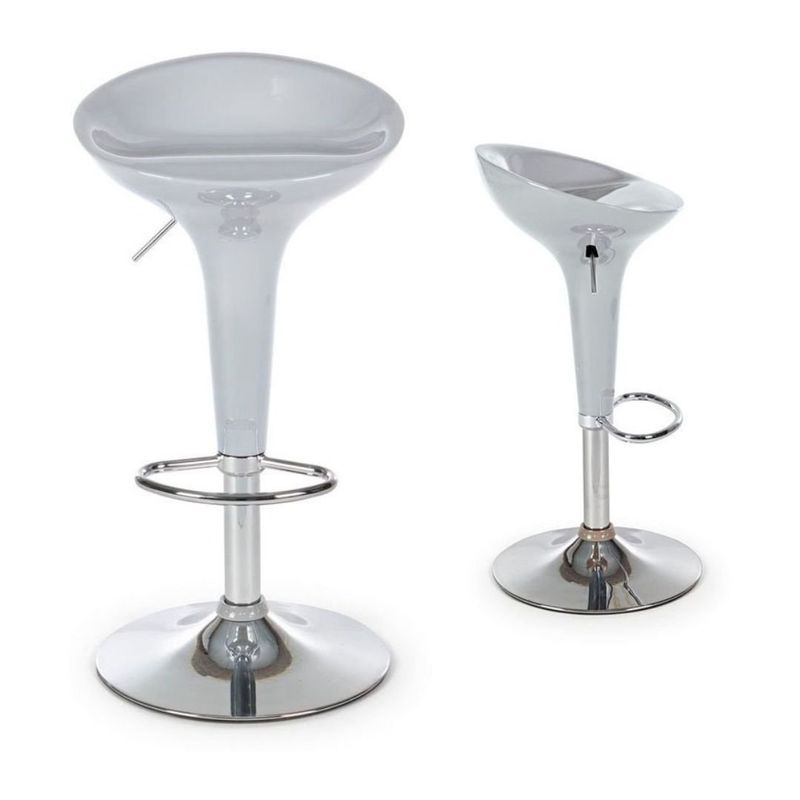 MOBLIHOUSE - Silla Bar Sale Blanco X2 Moblihouse