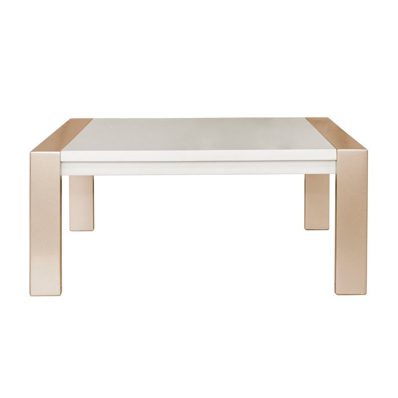 ELITE LIVING - MESA DE CENTRO OXFORD GRANDE BLANCO PERLA