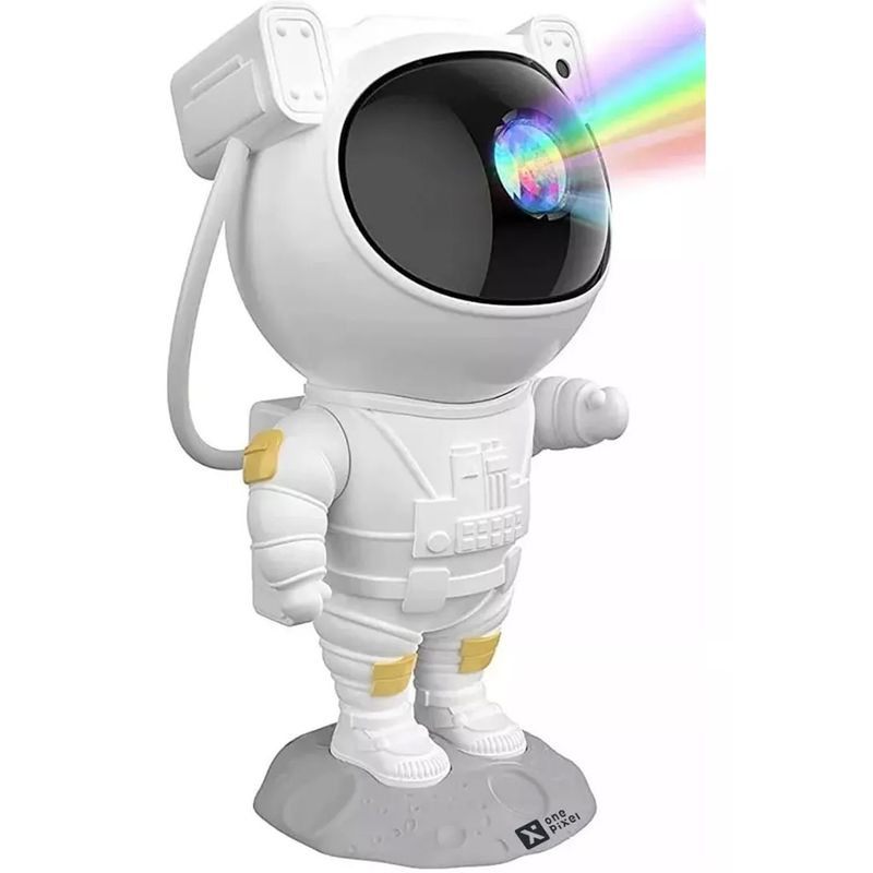 ONE PIXEL - Proyector De Galaxias Astronauta Niños Bebés Con Control Blanco