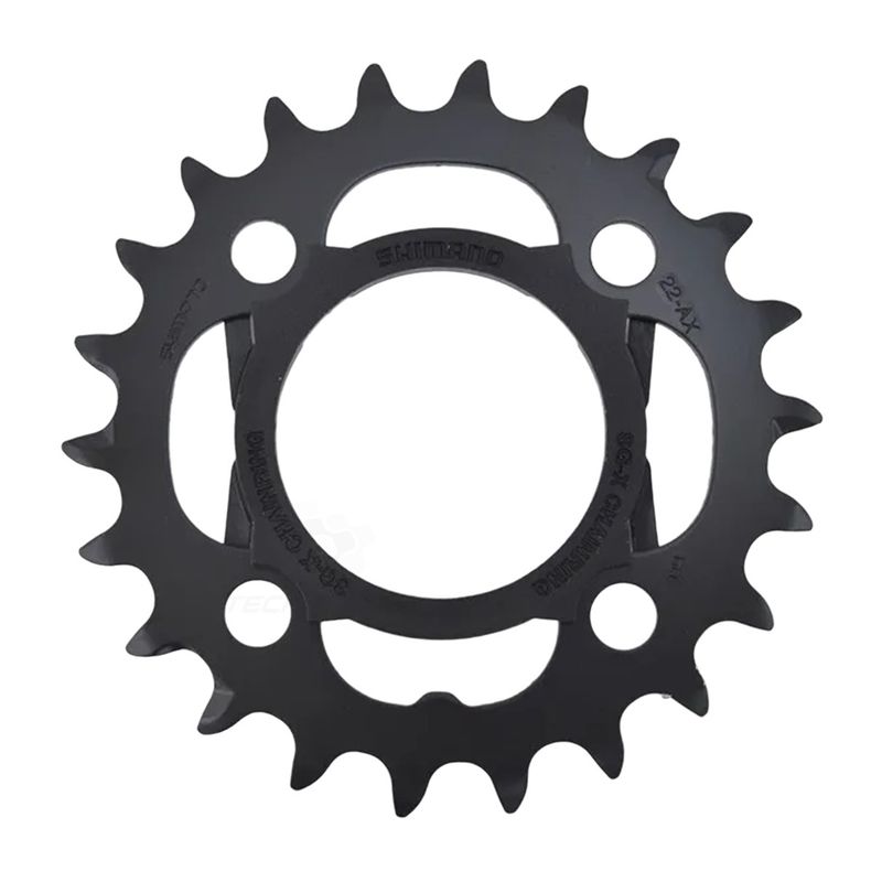 SHIMANO - Plato Coronilla Shimano Alivio M4000 9v Triplato 22 Dientes