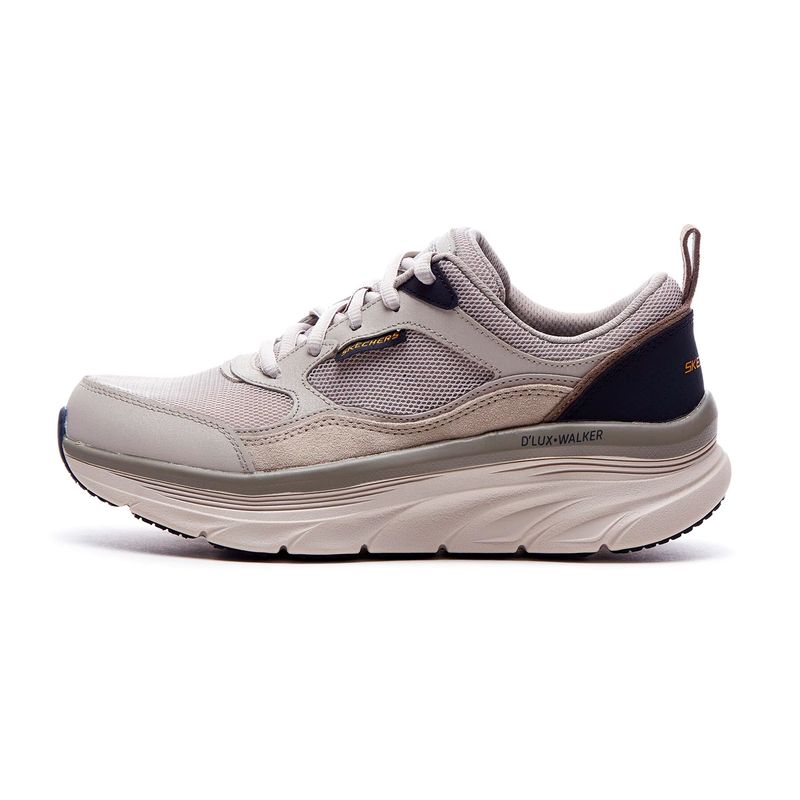 SKECHERS - TENIS SKECHERS GRIS PARA HOMBRE SK D LUX WALKER NEW MOMENT TAUPE