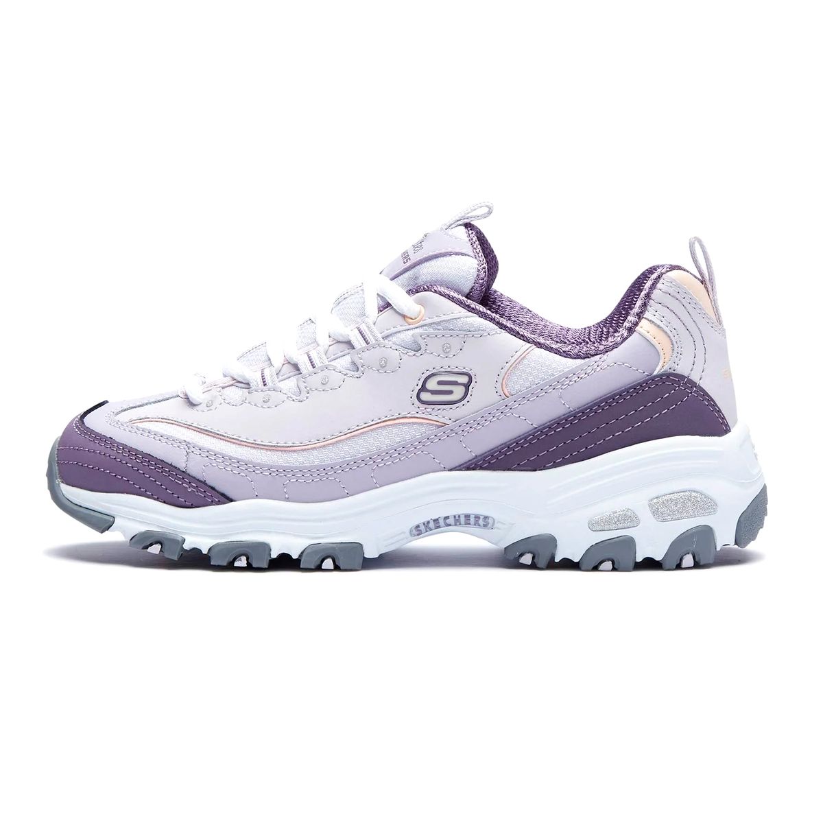 SKECHERS - TENIS SKECHERS MORADO PARA DAMA SK D LITES COOL CHANGE LAVENDER