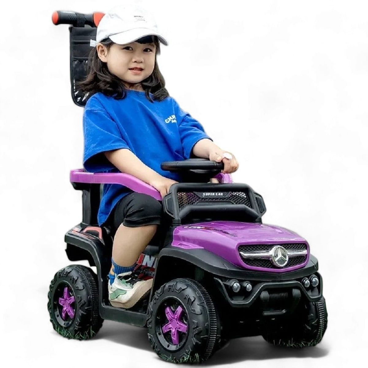 SUNBABY - Carro Montable Bebe Paseador Musical Juguete 1-5 años