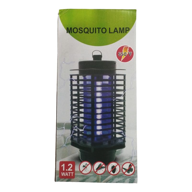GENERICO - Lampara Electrica Mata Zancudos Mosquitos Atrapa Insectos