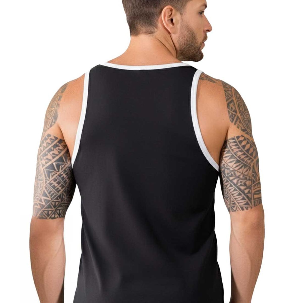 MARKETING PERSONAL - Camisilla Hombre Negro Mp 1944