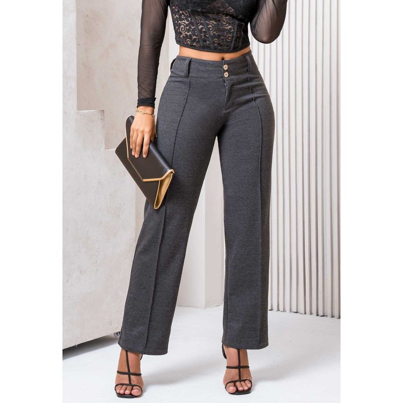 MARKETING PERSONAL - Pantalón Mujer Negro Cross Mp 1072