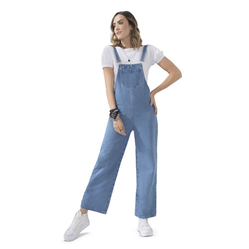 RUTTA - Overall Largo Mujer Azul Medio Rutta 32821