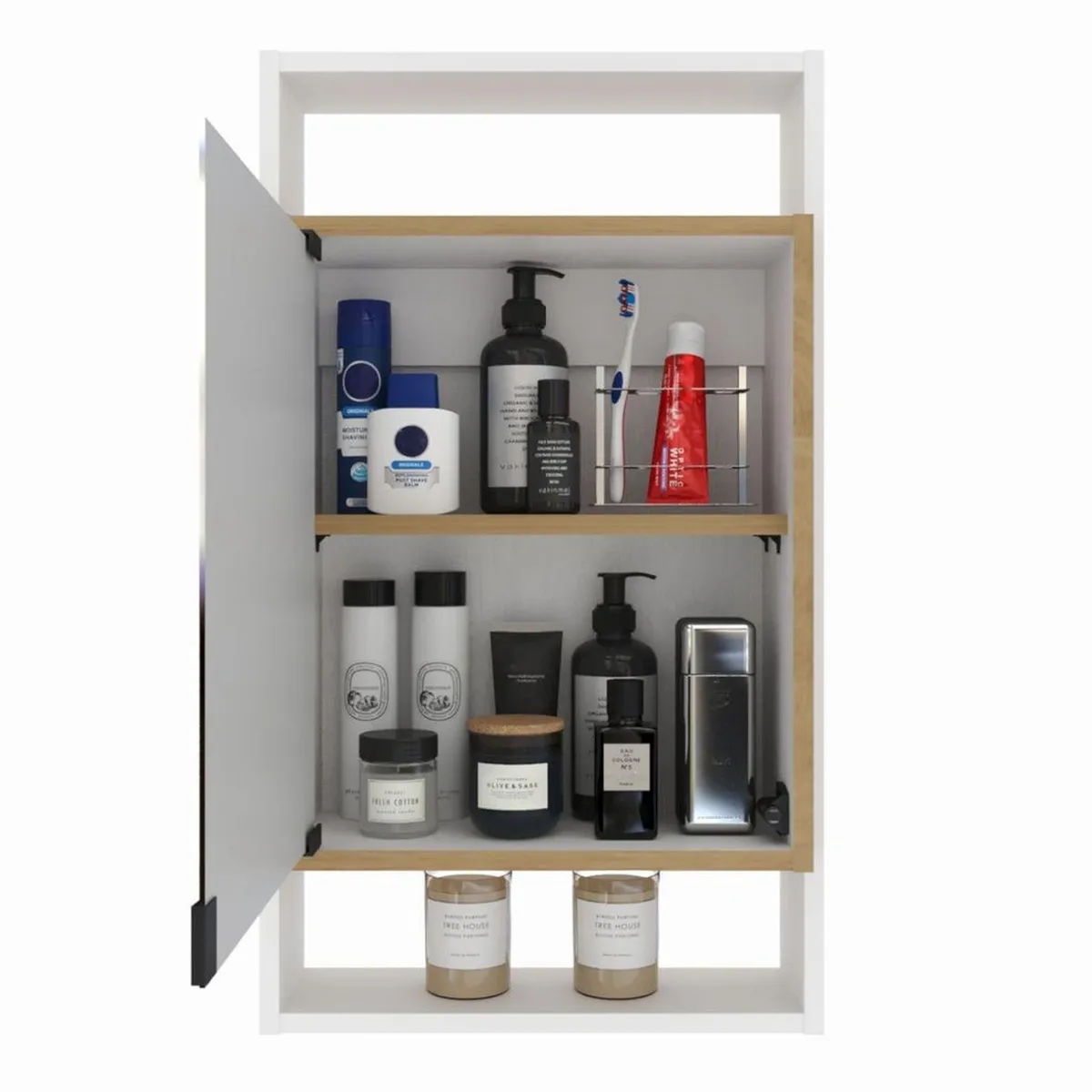 MADERKIT - Mueble Botiquín con Espejo Dakota