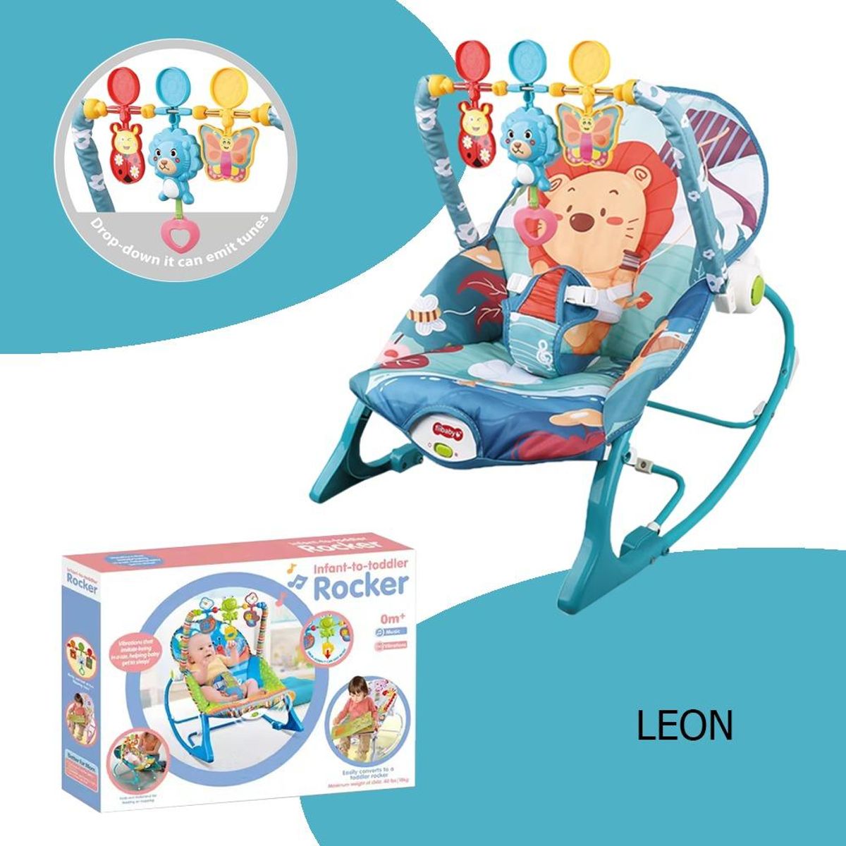 GENERICO - SILLA MESEDORA PARA BEBES LEON