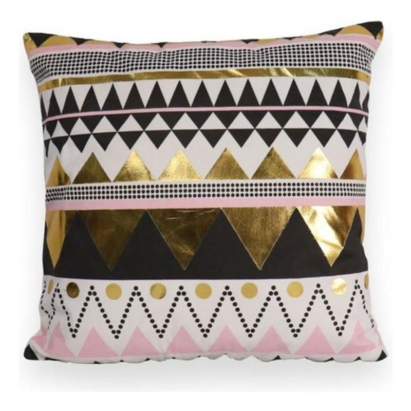 DIMATEX LEON - Funda Cojín Para Sala Decorativo Triangulos 45x45cm Refcairo
