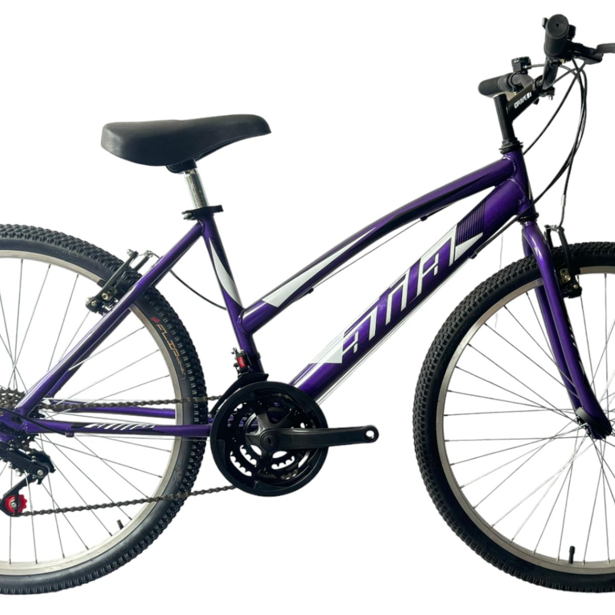 ATILA - Bicicleta MTB para Mujer rin 26 con 18 cambios Morada AS