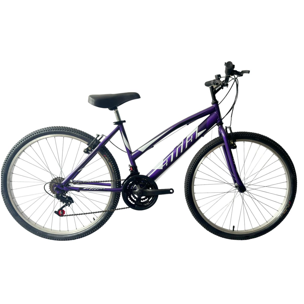 ATILA - Bicicleta MTB para Mujer rin 26 con 18 cambios Morada AS