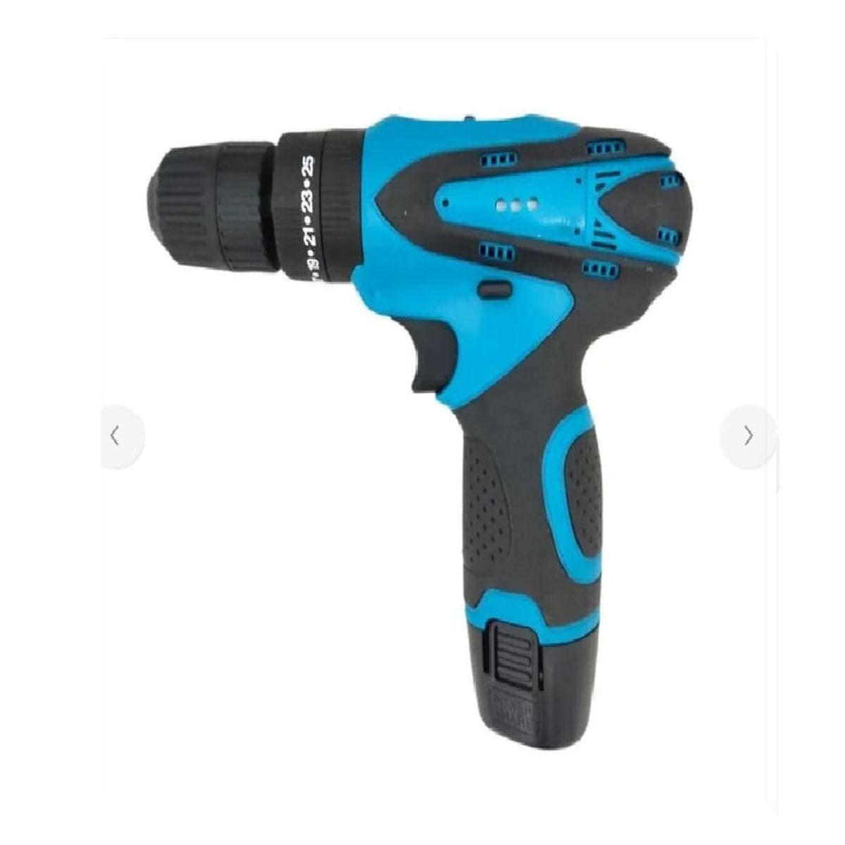 GENERICO - Taladro Inalámbrico De 18V Con 2 Baterías, Cargador, Accesorios Y Maletín