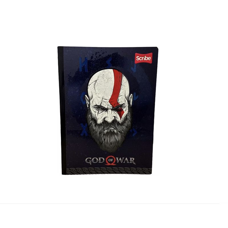 SCRIBE - Cuaderno Scribe God Of War Edicion Playstation 100 Hojas 7