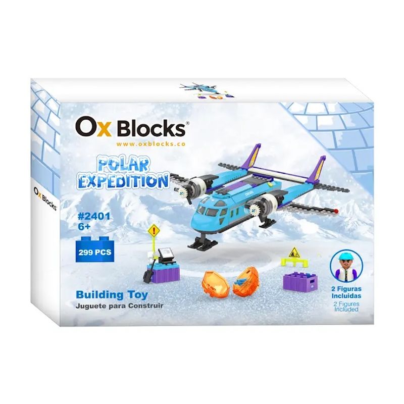 OX TOYS - OX Polar Expedition. Bloques  para construir - 299 piezas