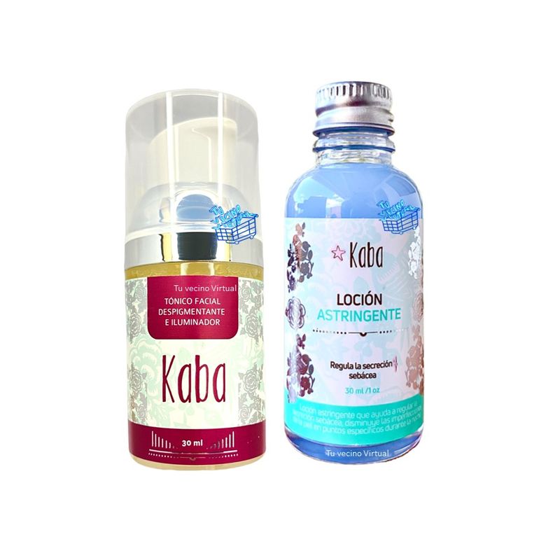 KABA - Tonico Facial + Locion Astringente kaba