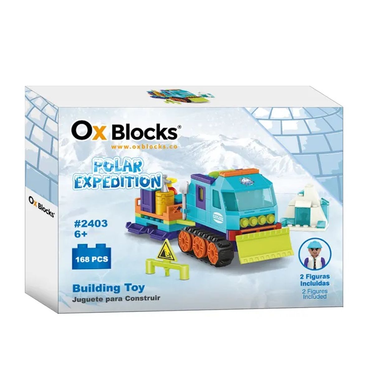 OX TOYS - OX Polar Expedition  Bloques para construir  168 piezas 2403