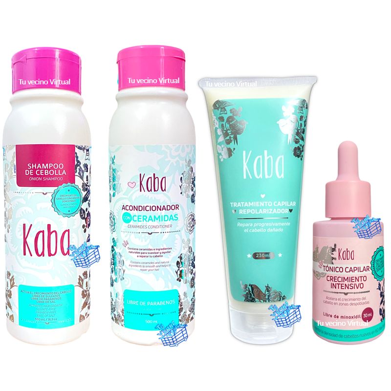 KABA - Kit capilar de crecimiento kaba