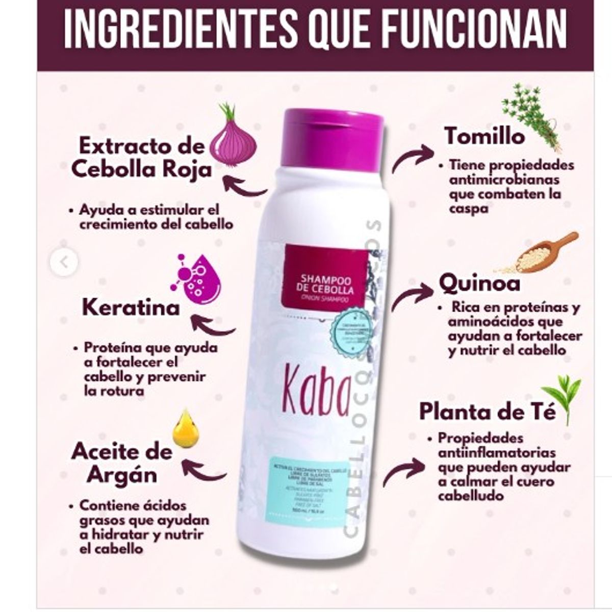 KABA - Tonico Capilar + Shampoo kaba