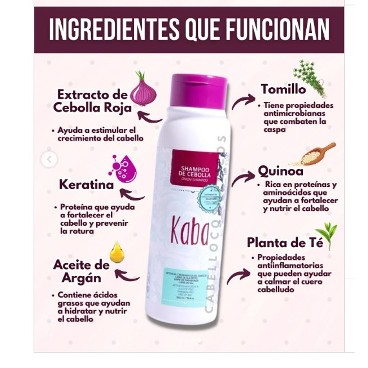 KABA - Tonico Capilar + Shampoo kaba