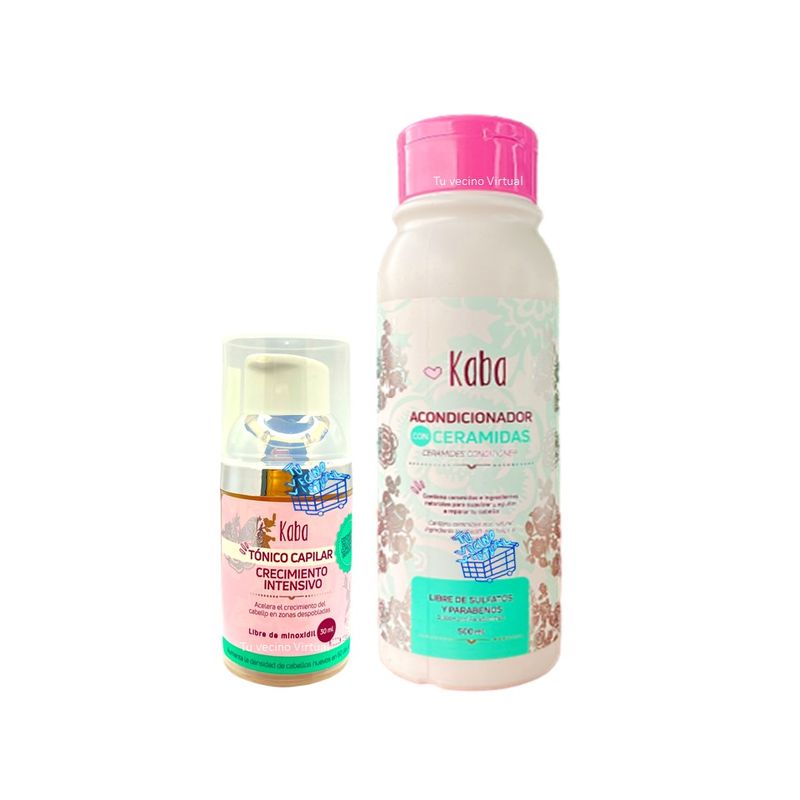 KABA - Acondicionador y tonico capilar  kaba