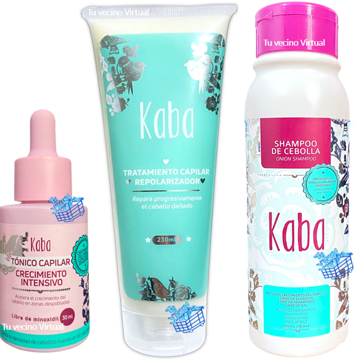 KABA - Kit capilar crecimiento X3 kaba