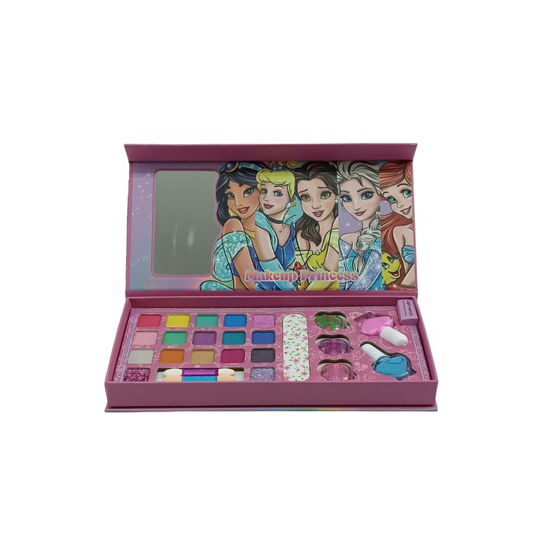 JUGUETERIA EXPRESS - Set De Belleza Infantil Maquillaje Con Luz Niñas 26 Piezas