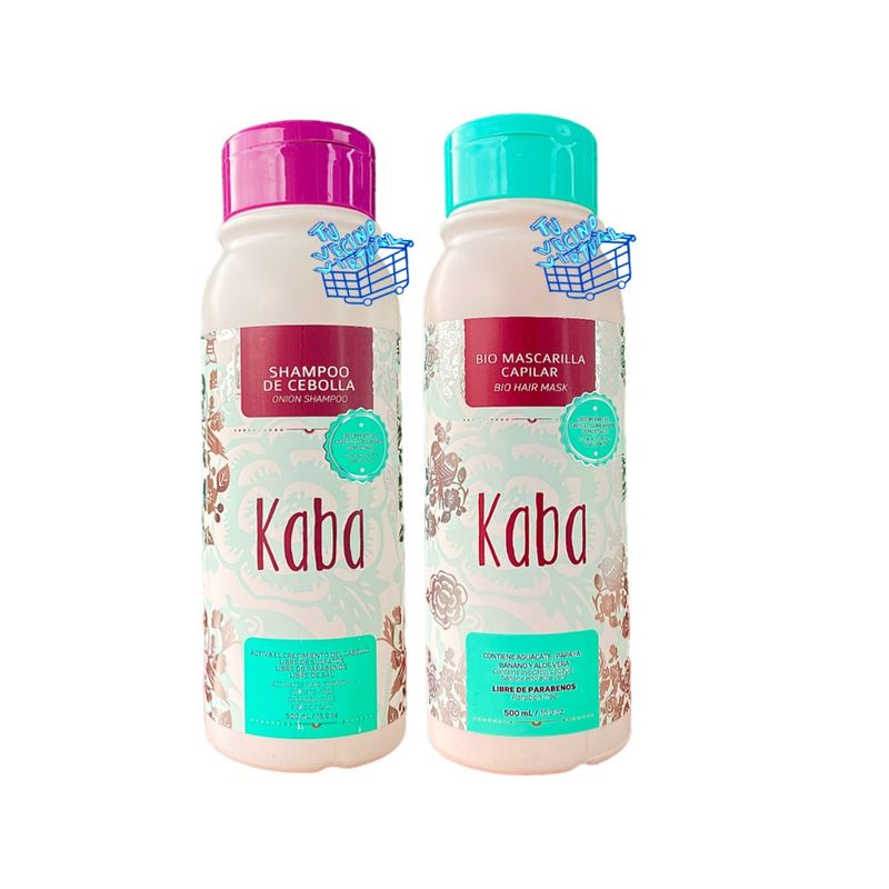 KABA - Shampo y bio mascarila  kaba