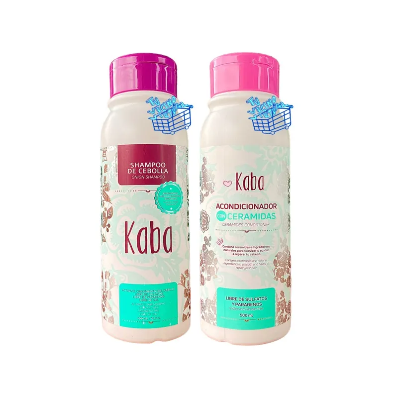 KABA - Shampoo y acondicionador kaba