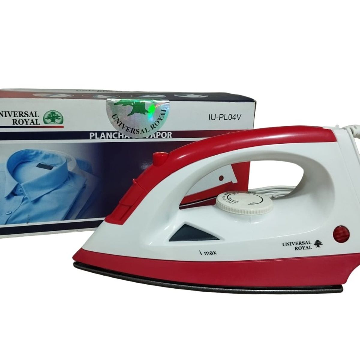 UNIVERSAL ROYAL - UNIVERSAL ROYAL PLANCHA A VAPOR ROJA IU-PL04V