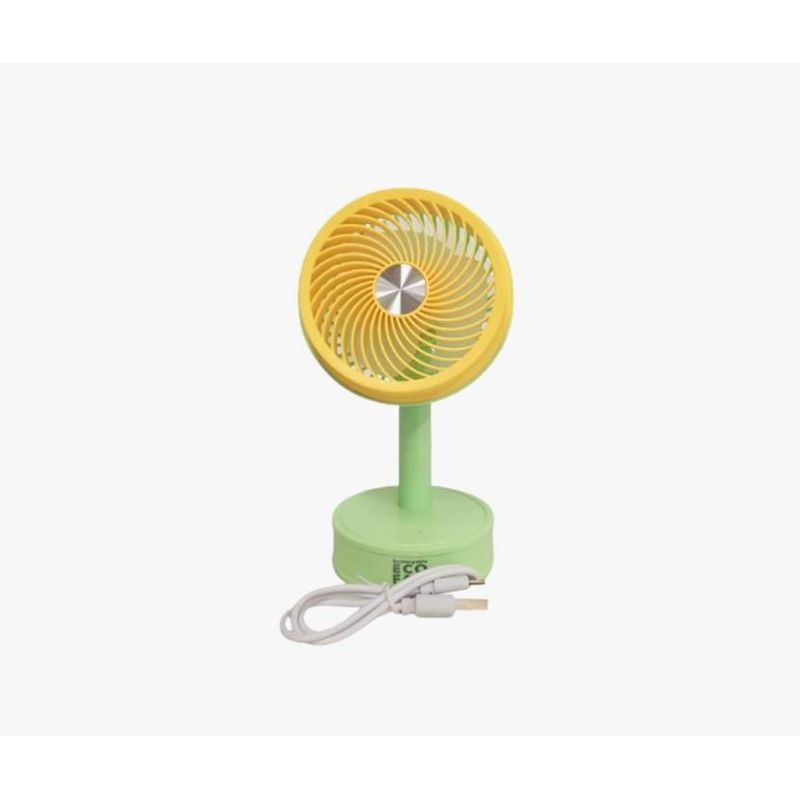 GENERICO - Ventilador de escritorio Recargable 3 Velocidades