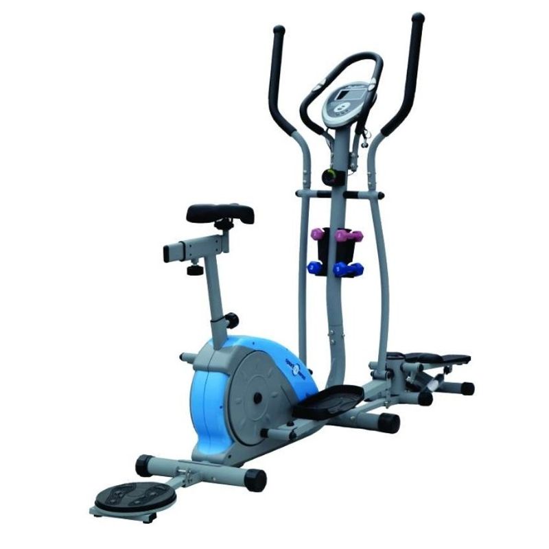 FITNESS - Banco Ejercicio Múltiple Libre Sport Fitness Gris