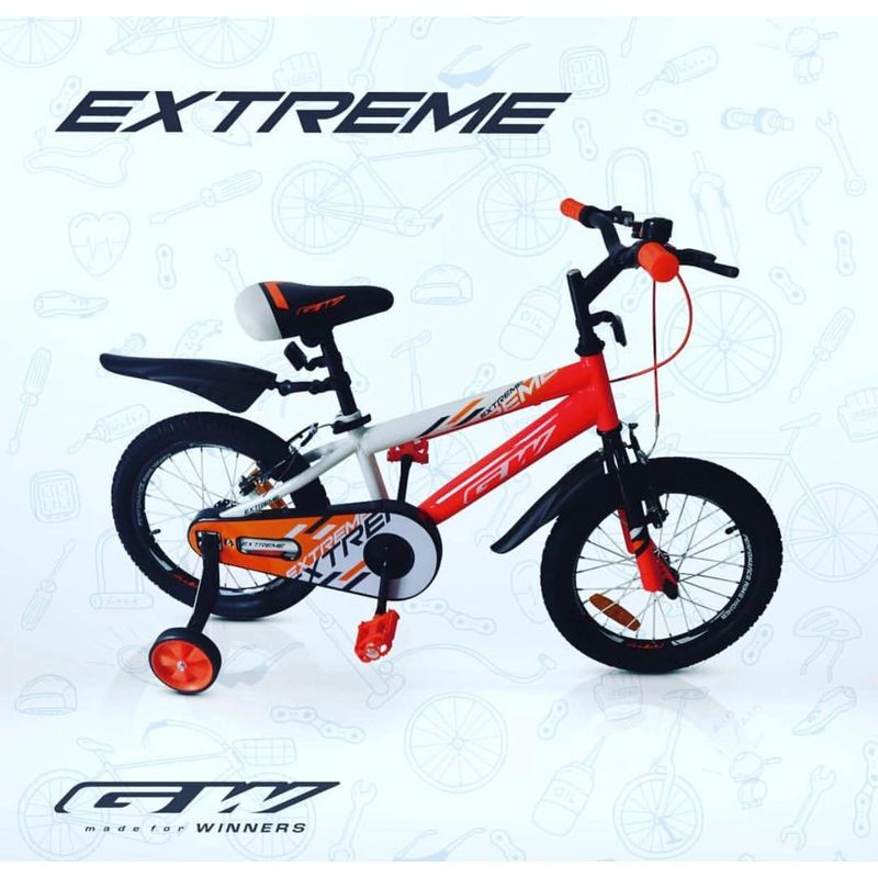 GW - Bicicleta Rin 16 Stitch Extreme Gw Roja