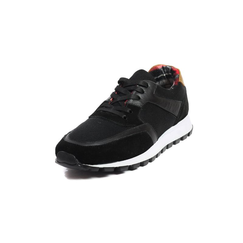 OCAI - Tenis Casual Hombre Cuero Negro Ocai AV003_.