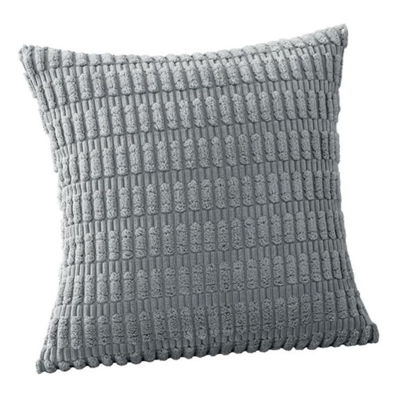 DIMATEX LEON - Funda Cojín Para Sala Decorativo Gris 45x45cm Refconill