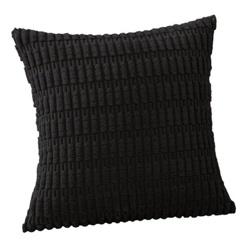 DIMATEX LEON - Funda Cojín Para Sala Decorativo Negro 45x45cm Refconill