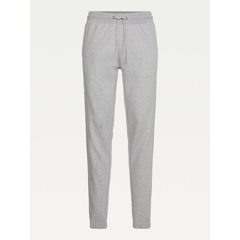 TOMMY HILFIGER - Jogger Gris Con Cordon Tommy Hilfiger