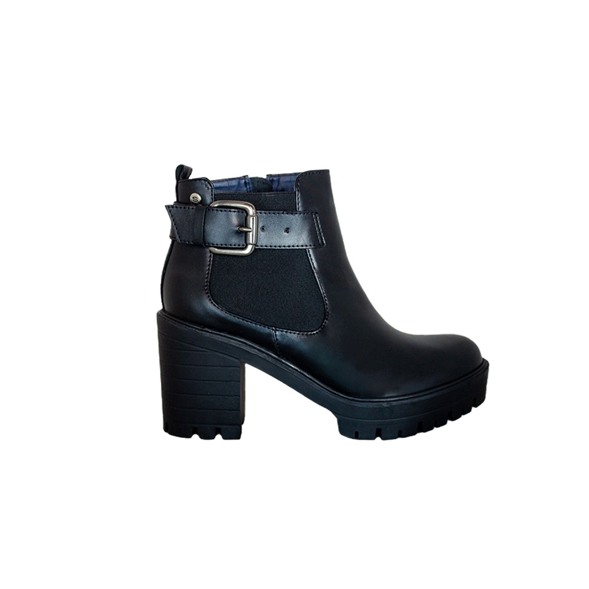 SANTORINI - BOTINES PARA MUJER PERSA NEGRO