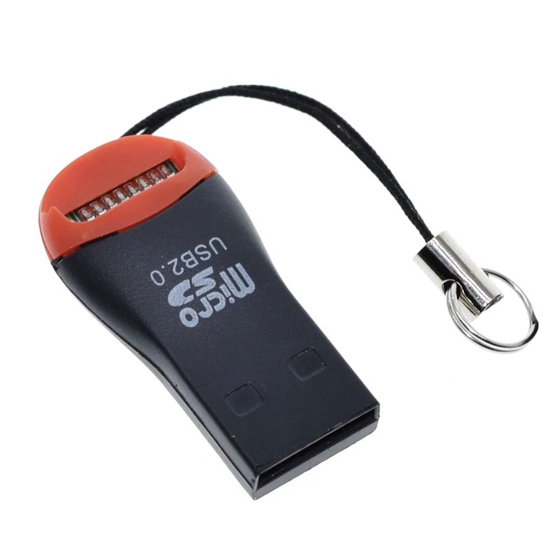 GENERICO - Lector De Tarjeta Memoria Micro Sd Microsd A Usb 2.0 Tf