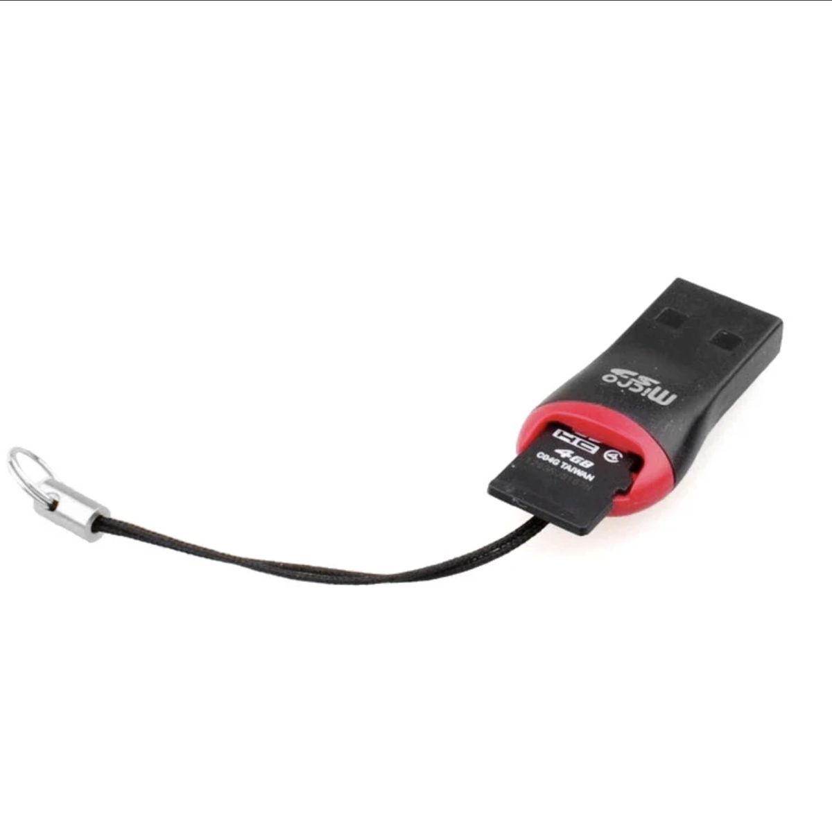 GENERICO - Lector De Tarjeta Memoria Micro Sd Microsd A Usb 2.0 Tf