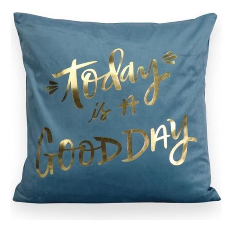 DIMATEX LEON - Cojín Para Sala Decorativo + Relleno 45x45cm Letras Refaqua